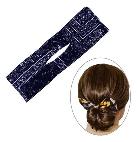 Bandas Para El Pelo De Bollo De Moda Para Mujer, I