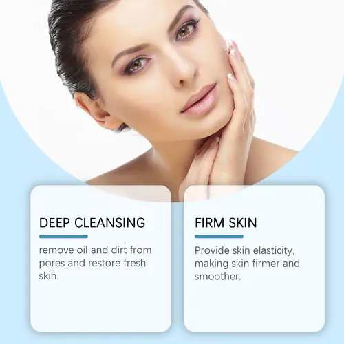 Bamboo Charcoal Clay Mask, Cleans Blackheads Hydrating