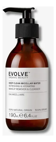 Agua Micelar Evolve Organic Beauty, 190 Ml, Vegana Y Limpia
