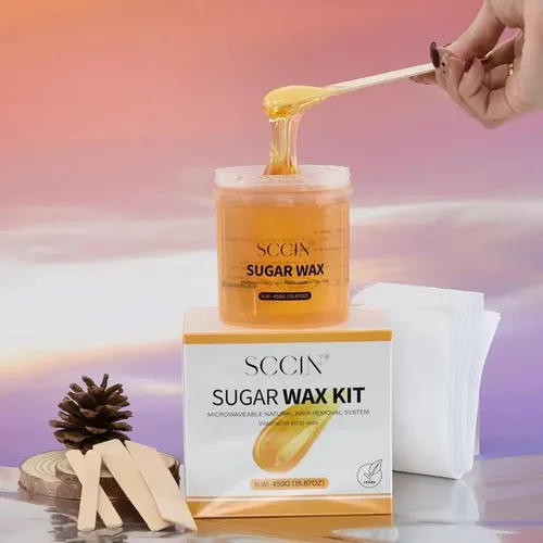 Ac Kit De Depilación Con Cera De Azúcar Natural Sccin