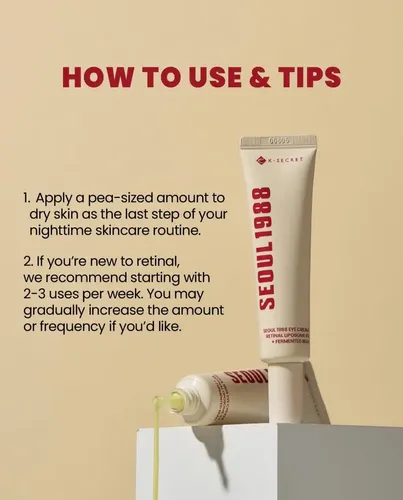 Crema De Ojos Seoul 1988 Retinal Liposome 4% 30ml Todo Tipo De Piel Día/noche