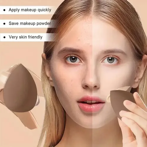 Set De 40 Brochas De Maquillaje Marrón Marrón