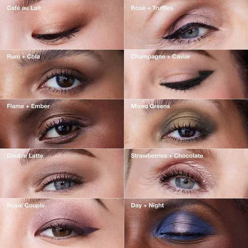 Sombra De Ojos + Delineador Clinique High Impact Shadow Play Mixed Greens