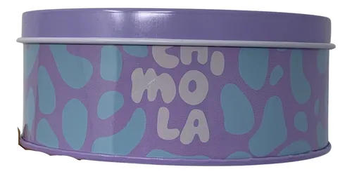 Set Accesorios Pelo Niña Chimola Lata Lila Hebillas Colitas