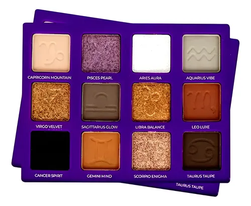 Paleta 12 Sombras Mixtas Astral Essence Ruby Rose Eyeshadow