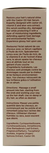 Sérum Para El Cabello Herstyler Con Aceite De Ricino Con Vit