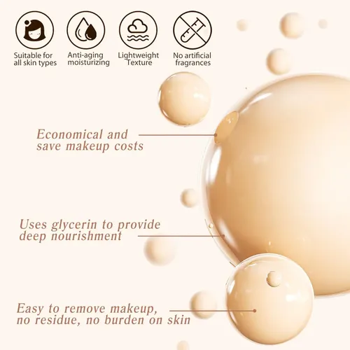 Base De Maquillaje De Base Líquida 4 En 1 Que