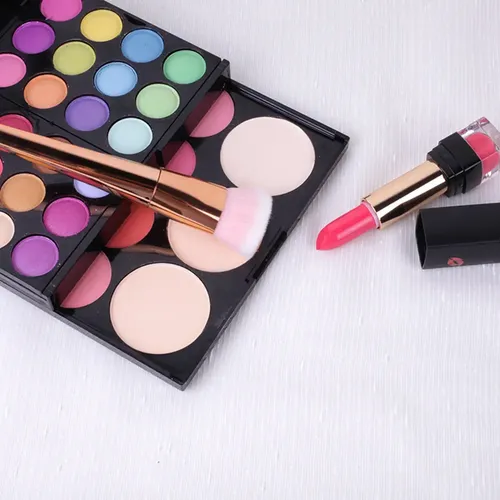 Kit Aplicador De Maquillaje En Polvo Profesional De 7 Piezas