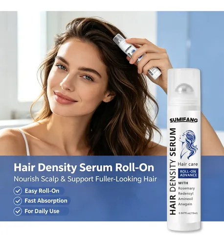 Sérum De Densidad Capilar En Rollo Sumifang, Cabello Más Abu
