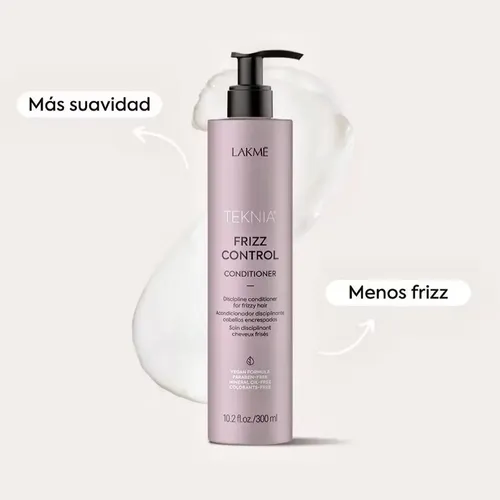 Acondicionador Lakme Teknia Frizz Control Para Cabellos Encrespados 300ml