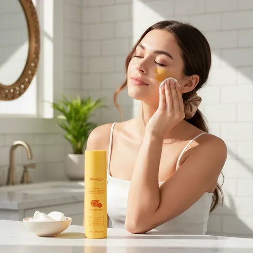 Tónico De Cúrcuma Bioaqua Calmante E Hidratante 120 Ml