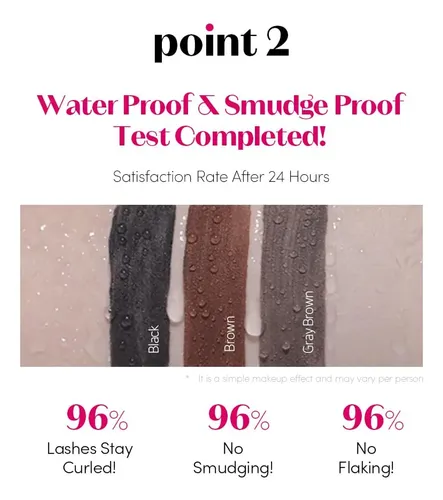 Máscara De Pestañas Etude Curl Fix, Fijación Fuerte,;