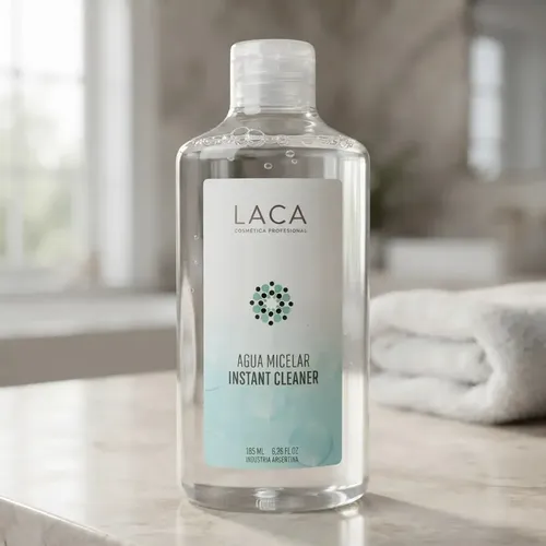 Agua Micelar Instant Cleaner Laca Limpia, Tonifica E Hidrata