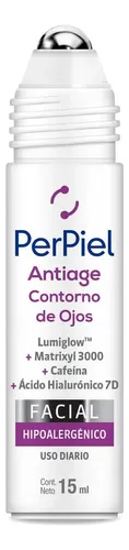 Perpiel Antiage Contorno De Ojos Roll On 15ml Todo Tipo De Piel Día/noche