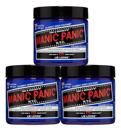 Tinte Semipermanente Para Cabello Manic Panic Classic Lie Lo