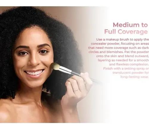 Corrector Oscuro Mineral Spf 20 Con Brocha Difuminar