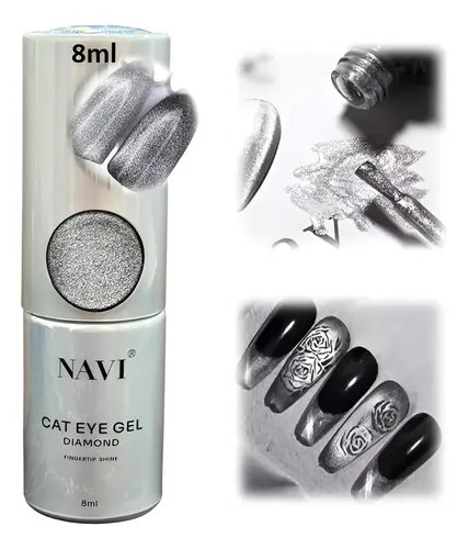 Esmalte Semi Navi Ojo De Gato Efecto Halo Uv/led 8ml