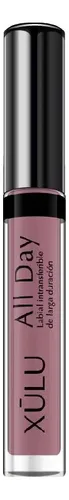 Labial Líquido Mate Xúlu Cosméticos All Day Color Avellana Larga Duración