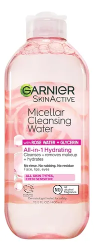Agua Limpiadora Micelar Garnier All-in-1 Para Maquillaje