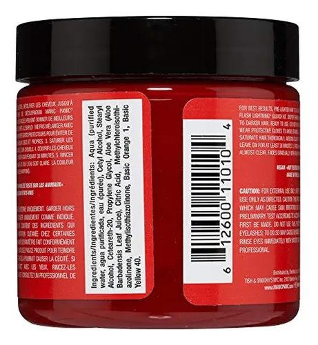 Tinte Semipermanente Manic Panic Classic Wildfire, Color Cal