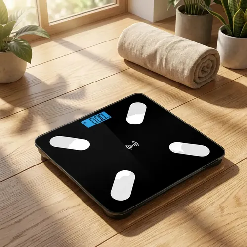 Balanza Digital Baño Mtl Bluetooth 180kg Vidrio Templado