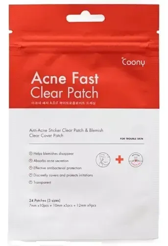 Coony Acne Fast Clear Patch 24 Parches