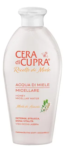 Agua Micelar Limpiadora Suave De Cera Di Cupra, 200 Ml