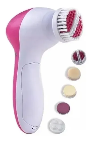 Cepillo Facial Masajeador Exfoliante Limpieza 5 En 1 A Pilas