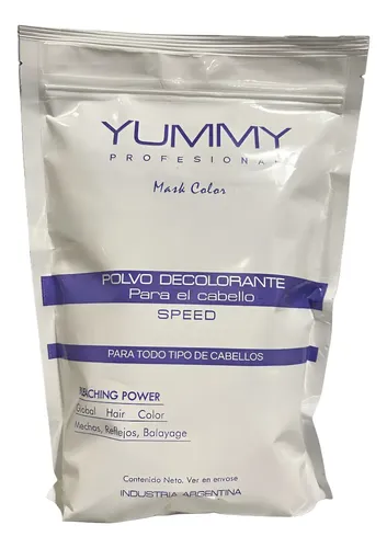 Polvo Decolorante Blanco X 700gr Yummy Pack X 2