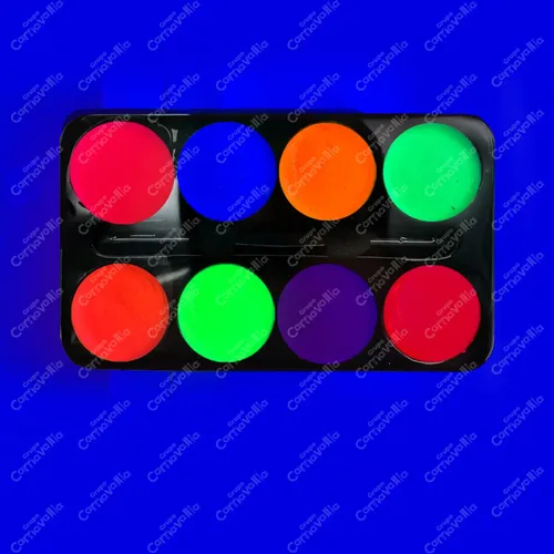 2026 Paleta Maquillaje Pinta Carita 8 Colores Halloween Kit
