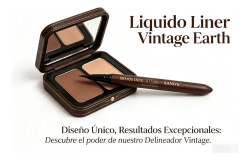 Delineador Líquido Earth A Prueba De Agua Larga Duración
