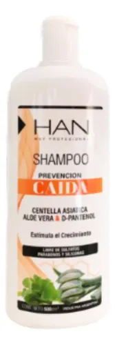 Shampoo Control Caida Han Libre De Sulfatos Y Parabenos 375 mL