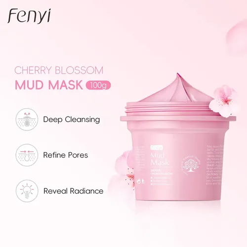 Mascarilla De Lodo Sakura Fenyi 100g – Limpieza De Poros