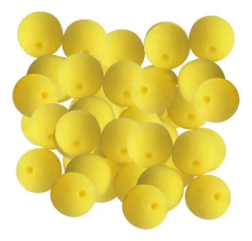 50x Nosas De 2 Pulgadas Para Prácticas Fiesta De Amarillo