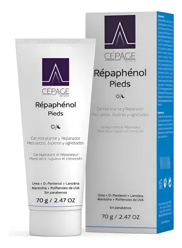 Cepage Repaphenol Pieds Crema Reparadora Para Pies X70g