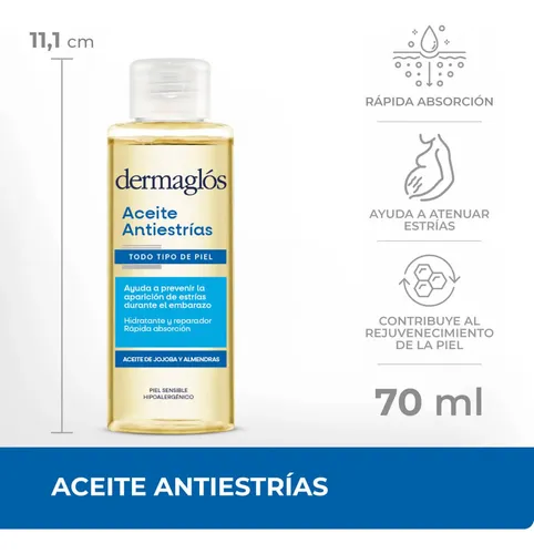 Dermaglos Aceite Anti Estrias X70