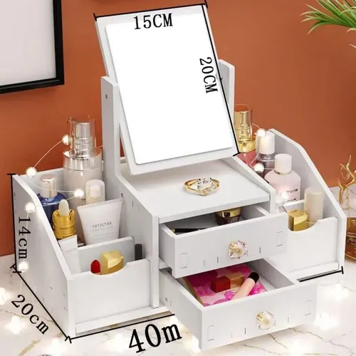 Estante De Escritorio Para Maquillaje, Cuidado De La Piel, P