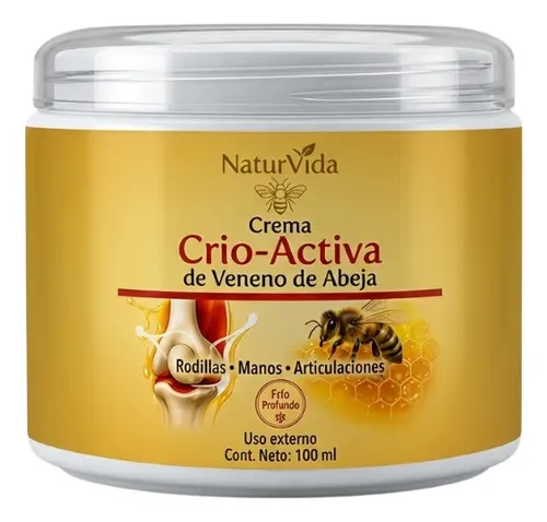 Crema Frío Profundo Naturvida Alivio Rodillas Mentol 100ml