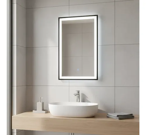 Espejo Touch Led Esmerilado 100×60 Frio O Calido
