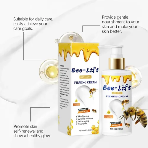 Crema Facial Y Corporal Bee King 2025, Reductora De Quiles Y