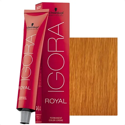 Igora Royal 9-7 Rubio Extra Claro Cobrizo Coloración Schwarzkopf