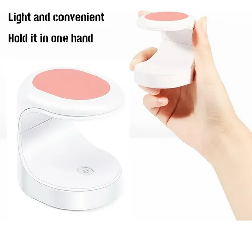 * Secador De Uñas Led Con Luz Ultravioleta, Lámpara Uv (