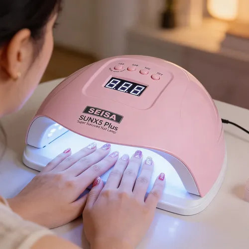 Cabina Para Uñas Uv Led C/display Gel Polish Plus 180w