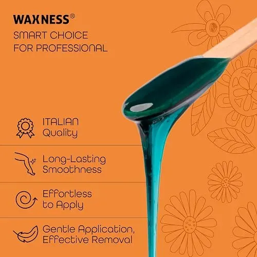 Waxness Perlas Cera Dura Azuleno 1kg Depilacion Profesional