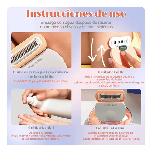 Afeitadora Para Mujer, Depiladora Mujer, Maquina Depiladora