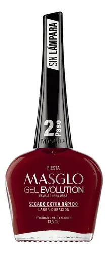 Esmalte Semipermanente Gel Evolution Fiesta Color Rojo