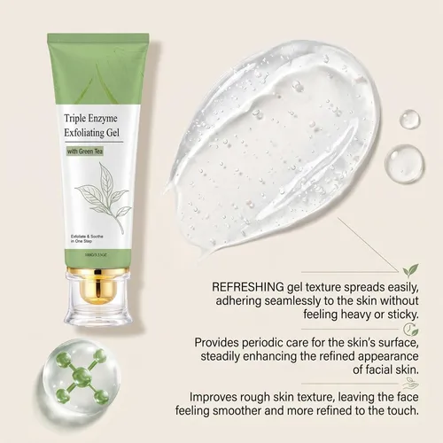 Exfoliante Facial Triple Enzima Coracode De Agel, 3 Unidades