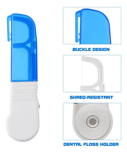 3×soporte Hilo Dental Reutilizable Longzhou