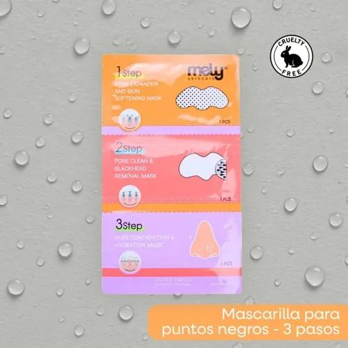 Mascarilla Remueve Puntos Negros Impurezas 3 Pasos En 1