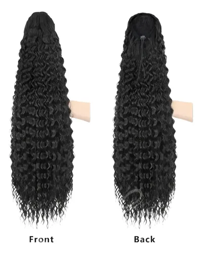 Cola Ponytail Rulos Afro